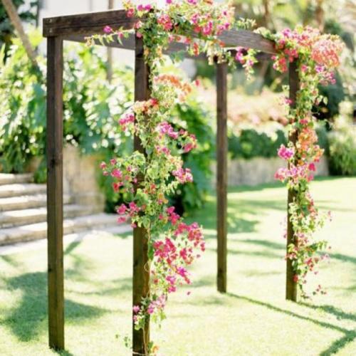 Перголы и арки кованые и деревянные. Деревянная арка