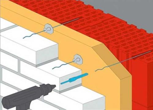 Кладка в полкирпича. Область применения