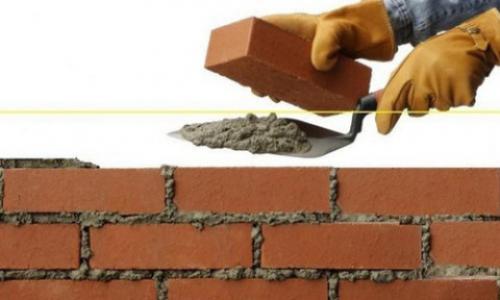 Кладка в полкирпича толщина. Кладка в полкирпича: когда и где можно применять