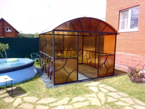 Самая простая беседка своими руками. Строительство беседки для дачи своими руками: чертежи, размеры, инструкции