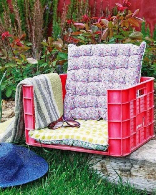 Садовая мебель своими руками из подручных материалов. Подходящие материалы
