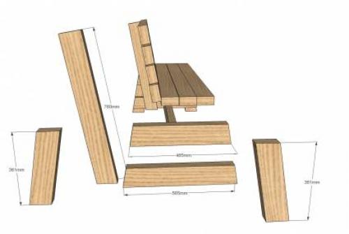 Садовая мебель своими руками. Подходящие материалы 21 Садовая мебель своими руками. Подходящие материалы 21