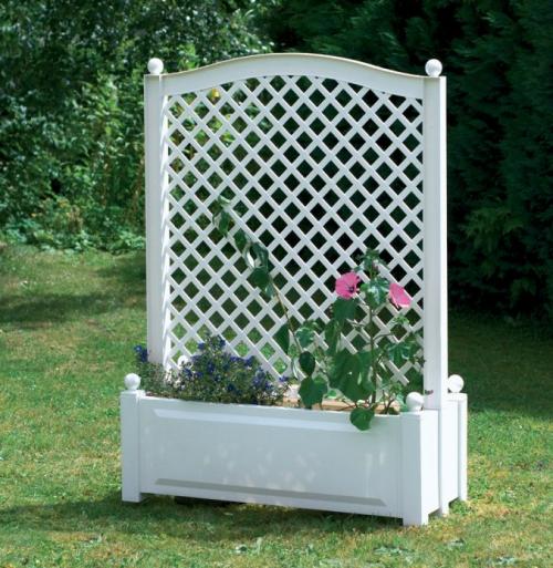 Опора для клематиса из пластиковых труб своими руками