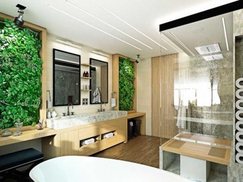 Вертикальное озеленение в интерьере — декоративные методы и лучшие дизайн проекты современности (120 фото)