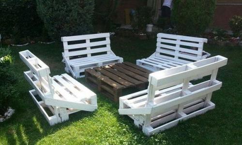 Лайфхаки с поддонами. Мебель из поддонов для дачи