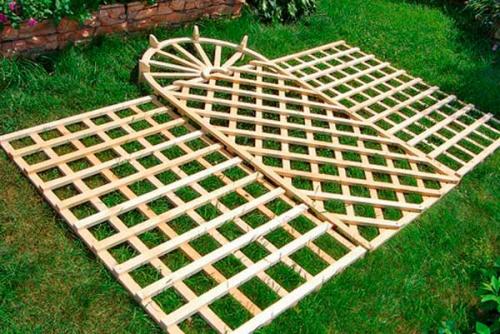 Шпалера своими руками чертежи. Деревянная шпалера своими руками