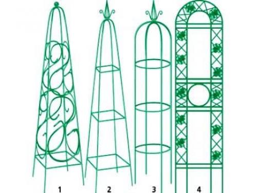 Шпалера из металла своими руками. Металлические и пластиковые шпалеры