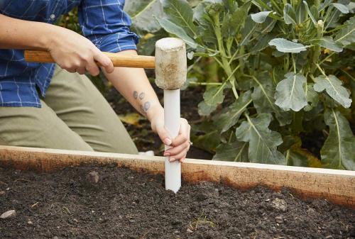 Опора для клематиса из пластиковых труб. Арки 04 Опора для клематиса из пластиковых труб. Арки 04