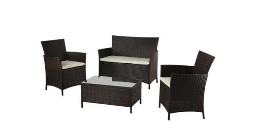 Выбираем комплект садовой мебели. Комплекты садовой мебели из искусственного ротанга 04