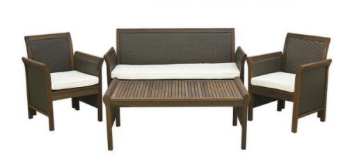 Выбираем комплект садовой мебели. Комплекты садовой мебели из искусственного ротанга 02