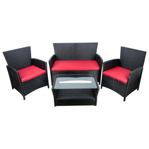 Выбираем комплект садовой мебели. Комплекты садовой мебели из искусственного ротанга 05