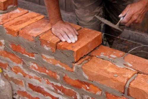 Как правильно выполнить кладку в полкирпича. Несущие наружные стены из кирпича 17