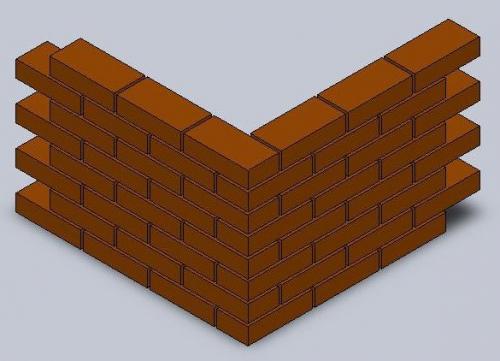 Как правильно выполнить кладку в полкирпича. Несущие наружные стены из кирпича 10