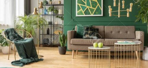 Модные оттенки зеленого в интерьере. Зеленый цвет в интерьере и его сочетания с другими цветами