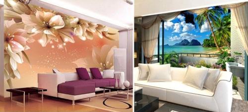 Живые обои на стену. «Живые обои» новый тренд в ремонте