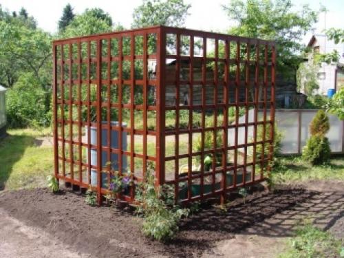 Шпалера и арки для плетистых роз своими руками Дачные дела. Как сделать своими руками? 12