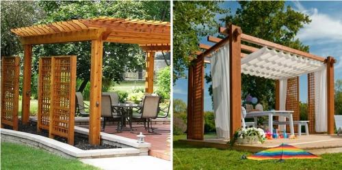 Маленькая пергола своими руками. Как сделать деревянную перголу своими руками