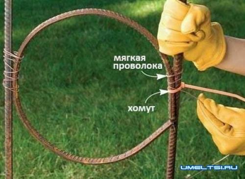 Арка для плетистой розы своими руками