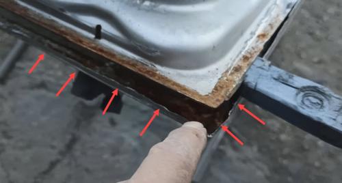 Ремонт нижней кромки двери. Ремонт ржавого низа дверей на авто своими руками