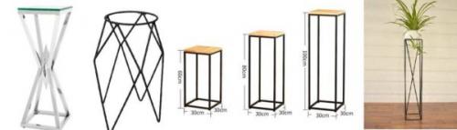 Подставки и пьедесталы для растений. Металл