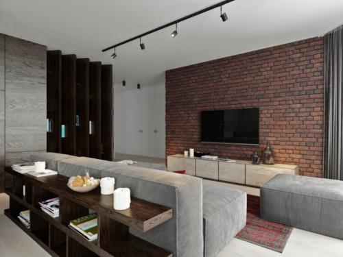 Стены в стиле лофт 2022. Дом в стиле лофт 2022: ТОП-80 идей дизайна с фото 09