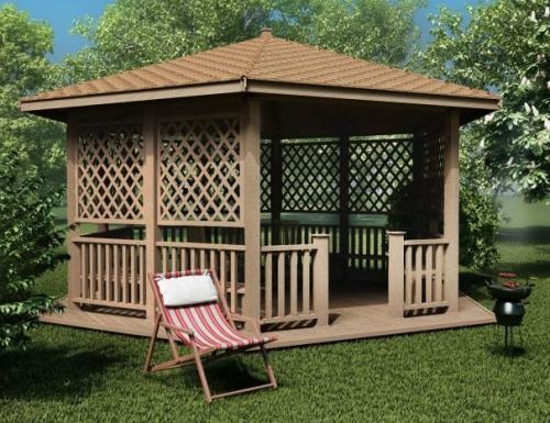 Чертеж беседки 3х3. Беседка 3х3