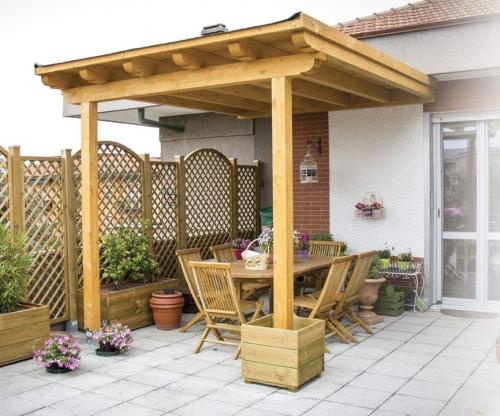 Простая беседка из дерева своими руками. Варианты постройки