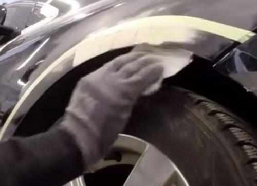 Как подкрасить арки авто. Как покрасить арку авто: профессиональный мастер-класс 02