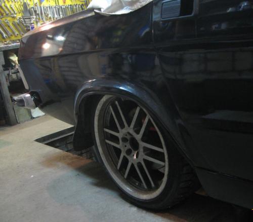 Если начала гнить арка заднего крыла. Дополнительная защита арок от коррозии 04