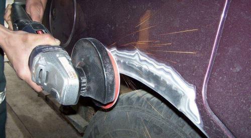 Замена арки заднего крыла. Замена автомобильных арок своими руками