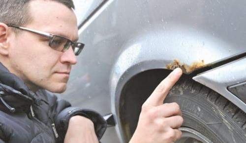 Как убрать ржавчину с машины и покрасить. Как удалить ржавчину с кузова автомобиля – ТОП средств против коррозии в 2022