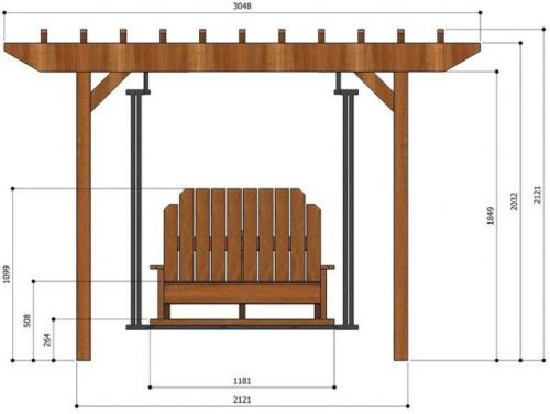 Пергола своими руками чертежи. Виды пергол