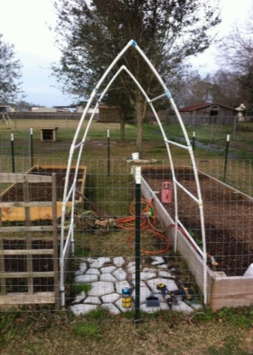 Арка для винограда из металла. Особенности 04 Арка для винограда из металла. Особенности 04