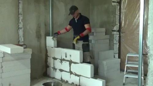 Толщина пеноблока для перегородок. Размеры блоков