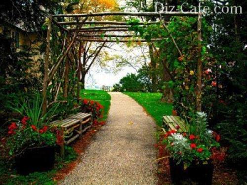 Садовые арки из металла своими руками. Видовое разнообразие конструкций и их место в саду 01 Садовые арки из металла своими руками. Видовое разнообразие конструкций и их место в саду 01