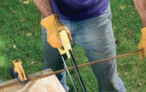 Арка из арматуры своими руками. Арка из арматуры 01