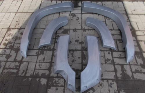 Фендеры своими руками. Установка расширителей арок