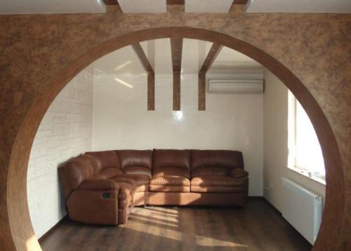 Как сделать красивую арку. Арки из гипсокартона (100 фото): идеи дизайна