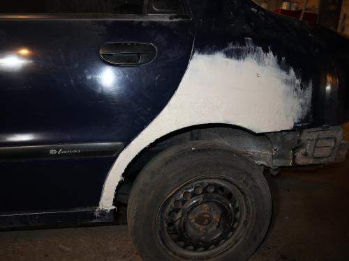 Ремонтные арки. Замена арки на автомобиле Daewoo Lanos. Видео