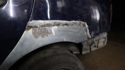 Ремонтные арки. Замена арки на автомобиле Daewoo Lanos. Видео