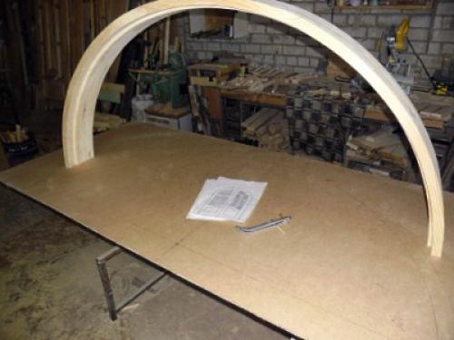 Как сделать деревянную арку. Арка из дерева своими руками