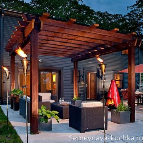 Маленькая пергола своими руками. Пергола своими руками — САМЫЙ ПОНЯТНЫЙ УРОК.