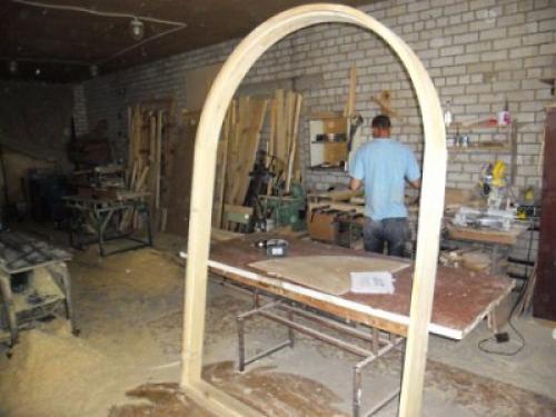 Как сделать деревянную арку. Арка из дерева своими руками