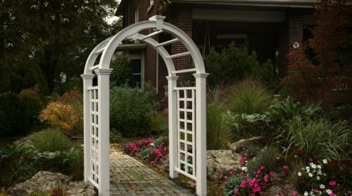 Цветочная арка своими руками. Изготовление садовых арок своими руками