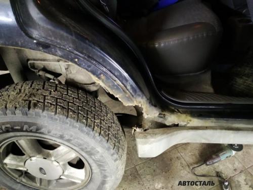 Изготовление порогов на авто спб. Заявка на установку