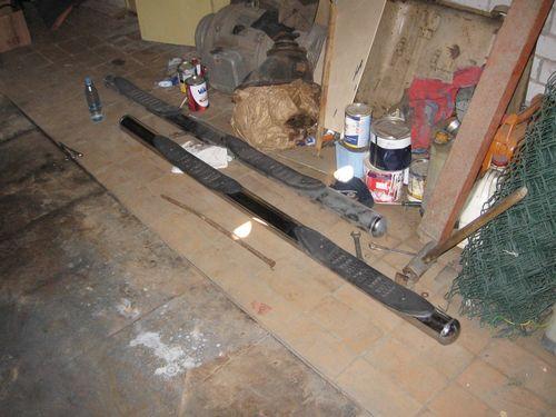 Изготовление порогов своими руками. Пороги из трубы для авто своими руками