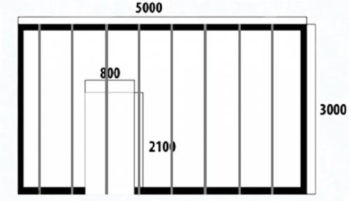 Перегородка из гипсокартона с дверью купе. Как правильно сделать гипсокартонную перегородку с дверью своими руками