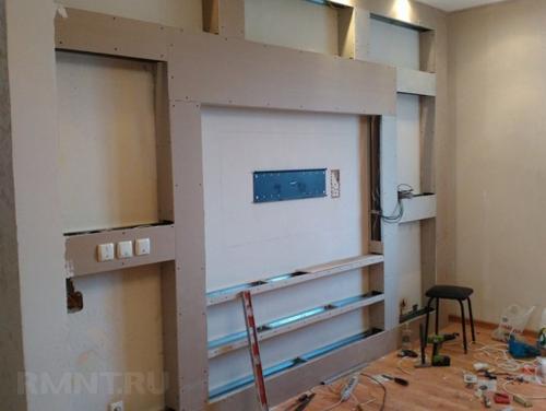 Стены из гипсокартона своими руками. Каркасная технология обшивки стен гипсокартоном 11 Стены из гипсокартона своими руками. Каркасная технология обшивки стен гипсокартоном 11