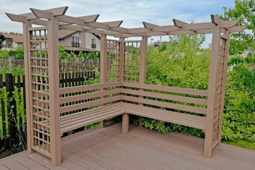 Пергола своими руками пошагово. Как сделать деревянную перголу своими руками