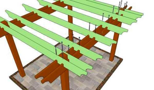 Устройство пергола своими руками в саду. Как построить красивую перголу из дерева в саду своими руками (с фото) 12 Устройство пергола своими руками в саду. Как построить красивую перголу из дерева в саду своими руками (с фото) 12